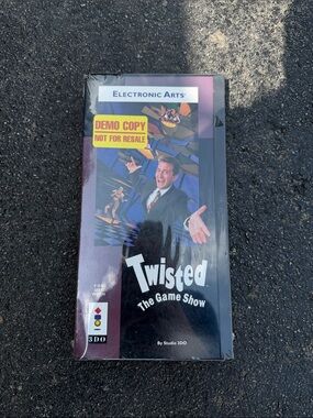 DEMO COPY Twisted The Game Show Panasonic 3DO Game New Sealed
